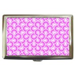 Retro Mirror Pattern Pink Cigarette Money Cases Front