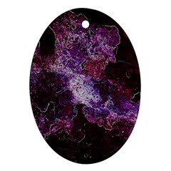 Space Like No.1 Oval Ornament (Two Sides)