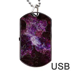 Space Like No.1 Dog Tag USB Flash (Two Sides) 