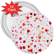 Heart 2014 0603 3  Buttons (10 Pack)  by JAMFoto