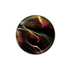 Glowing, Colorful  Abstract Lines Hat Clip Ball Marker by FantasyWorld7