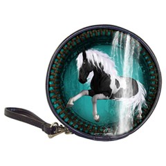 Beautiful Horse With Water Splash  Classic 20-cd Wallets by FantasyWorld7