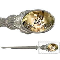Clef With  And Floral Elements Letter Openers by FantasyWorld7