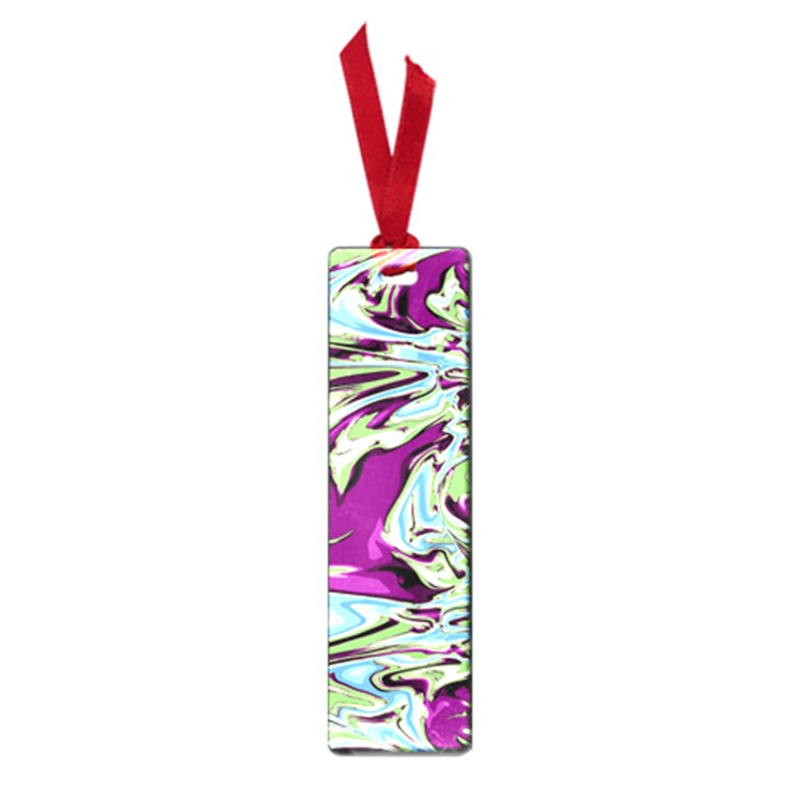 Purple, Green, and Blue Abstract Small Book Marks