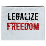 Legalize Freedom Cosmetic Bag (XXXL)  Back