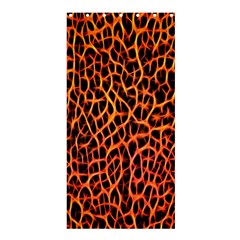 Lava Abstract Pattern  Shower Curtain 36  x 72  (Stall) 