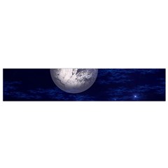 Moon And Stars Flano Scarf (small) 