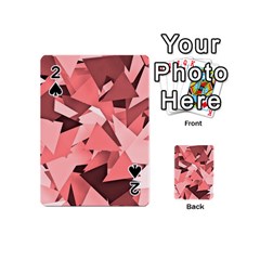 Geo Fun 8 Peach Playing Cards 54 (Mini) 
