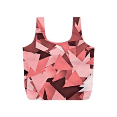 Geo Fun 8 Peach Full Print Recycle Bags (S) 