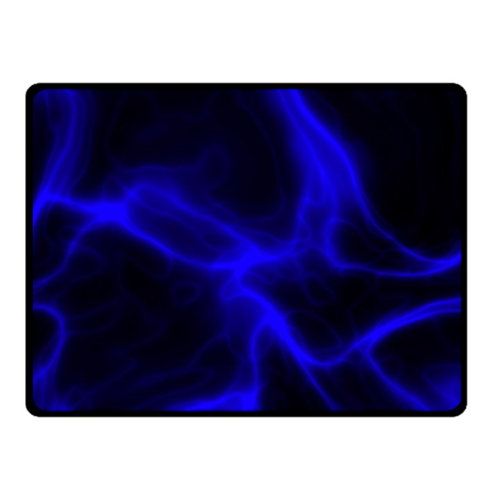 Cosmic Energy Blue Double Sided Fleece Blanket (Small) 