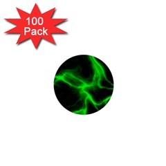 Cosmic Energy Green 1  Mini Buttons (100 pack) 