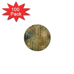 Beautiful  Decorative Vintage Design 1  Mini Buttons (100 Pack) 