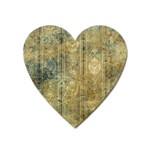 Beautiful  Decorative Vintage Design Heart Magnet Front