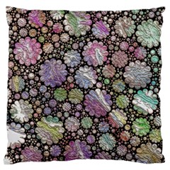 Sweet Allover 3d Flowers Large Cushion Cases (Two Sides) 