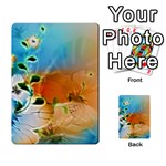 Wonderful Flowers In Colorful And Glowing Lines Multi-purpose Cards (Rectangle)  Front 36