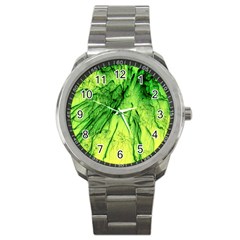 Special Fireworks, Green Sport Metal Watches by ImpressiveMoments