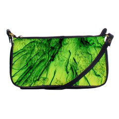 Special Fireworks, Green Shoulder Clutch Bags by ImpressiveMoments