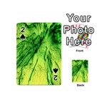 Special Fireworks, Green Playing Cards 54 (Mini)  Front - Spade2