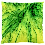 Special Fireworks, Green Standard Flano Cushion Cases (One Side)  Front