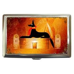 Anubis, Ancient Egyptian God Of The Dead Rituals  Cigarette Money Cases by FantasyWorld7