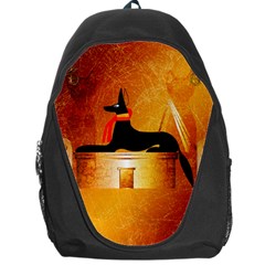 Anubis, Ancient Egyptian God Of The Dead Rituals  Backpack Bag by FantasyWorld7