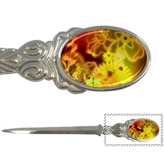 Glowing Colorful Flowers Letter Openers by FantasyWorld7