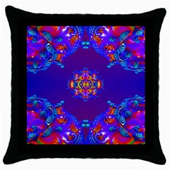 Abstract 2 Throw Pillow Cases (black) by icarusismartdesigns