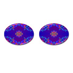 Abstract 2 Cufflinks (oval) by icarusismartdesigns