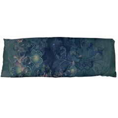 Vintage Floral In Blue Colors Body Pillow Cases (dakimakura)  by FantasyWorld7