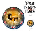 Wonderful Horses Playing Cards 54 (Round)  Front - DiamondJ