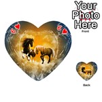 Wonderful Horses Playing Cards 54 (Heart)  Front - Heart6