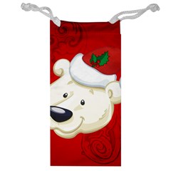 Funny Polar Bear Jewelry Bags by FantasyWorld7