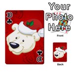 Funny Polar Bear Playing Cards 54 Designs  Front - Club10