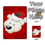 Funny Polar Bear Playing Cards 54 Designs  Back