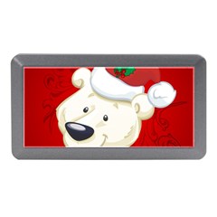 Funny Polar Bear Memory Card Reader (mini) by FantasyWorld7