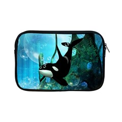 Orca Swimming In A Fantasy World Apple Ipad Mini Zipper Cases by FantasyWorld7