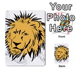 Lion Multi-purpose Cards (Rectangle)  Front 51