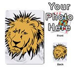 Lion Multi-purpose Cards (Rectangle)  Back 51