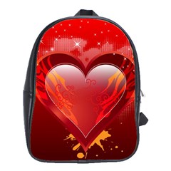 Heart School Bags(large) 