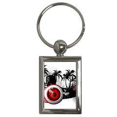 Music, Speaker Key Chains (rectangle) 