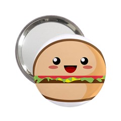 Kawaii Burger 2 25  Handbag Mirrors