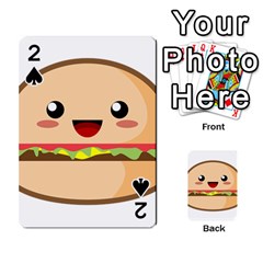 Kawaii Burger Playing Cards 54 Designs 