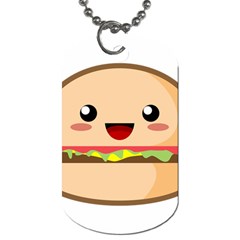 Kawaii Burger Dog Tag (one Side) by KawaiiKawaii