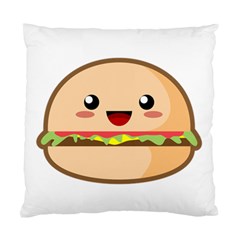 Kawaii Burger Standard Cushion Case (one Side) 