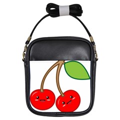 Kawaii Cherry Girls Sling Bags