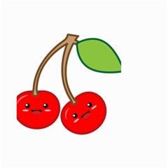 Kawaii Cherry Small Garden Flag (two Sides)