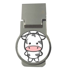 Kawaii Cow Money Clips (round) 