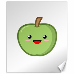 Kawaii Green Apple Canvas 20  X 24  