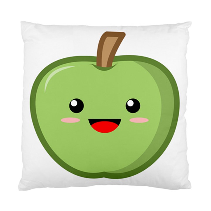 Kawaii Green Apple Standard Cushion Cases (Two Sides) 