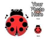 Kawaii Ladybug Playing Cards 54 (Round)  Front - Spade4